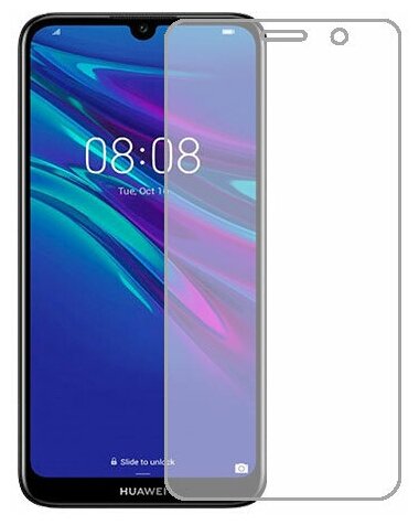 Huawei Y6 защитный экран Гидрогель Прозрачный (Силикон) 1 штука