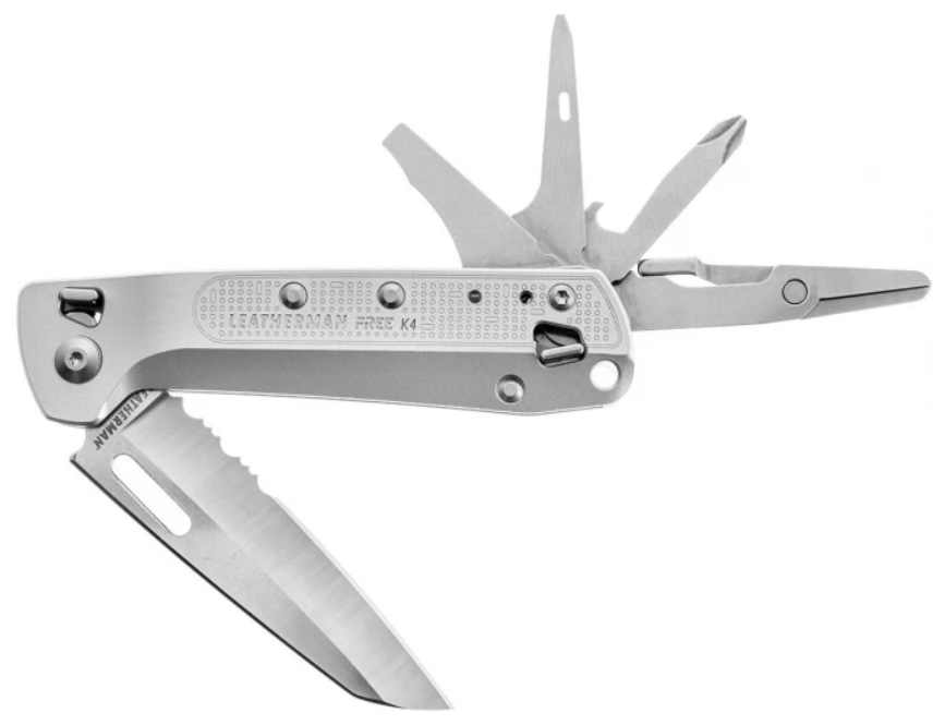 Мультитул Leatherman K4X, 115 мм., 9 функций, серебро