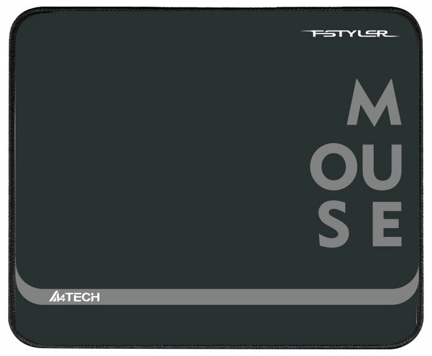 Коврик для мыши A4TECH FStyler FP20 (S) серый/черный, ткань, 250х200х2мм [fp20 grey]