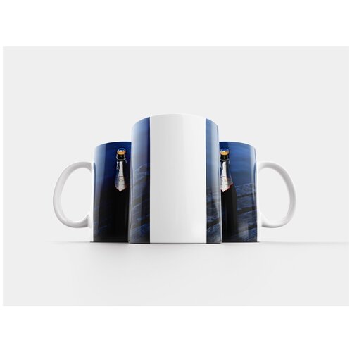 фото Кружка "новый год, озеро, зима" 320 мл lotsprints