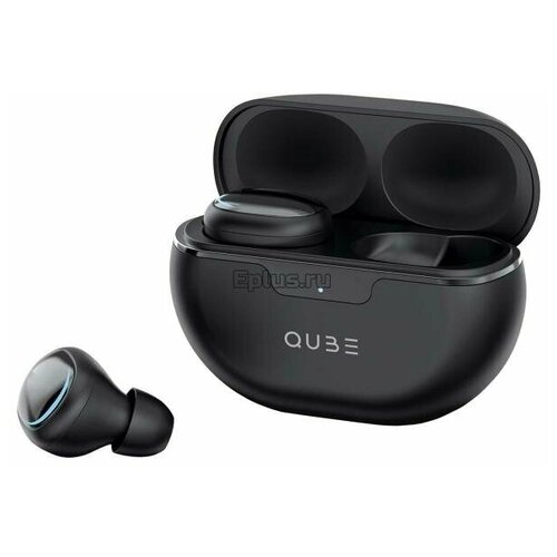 Наушники беспроводные TWS QUB цвет черный QTWS8BLK 219000₽