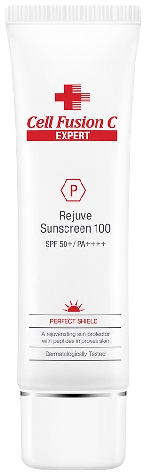 Cell Fusion C эмульсия Expert Perfect Shield Rejuve Sunscreen 100 SPF 50, 50 мл