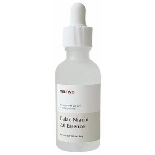 Manyo Factory Galac Niacin 2.0 Essence Эссенция для лица с экстрактом галактомисис, 30 мл эссенция для лица ma nyo galac niacin 2 0 essence 12 мл