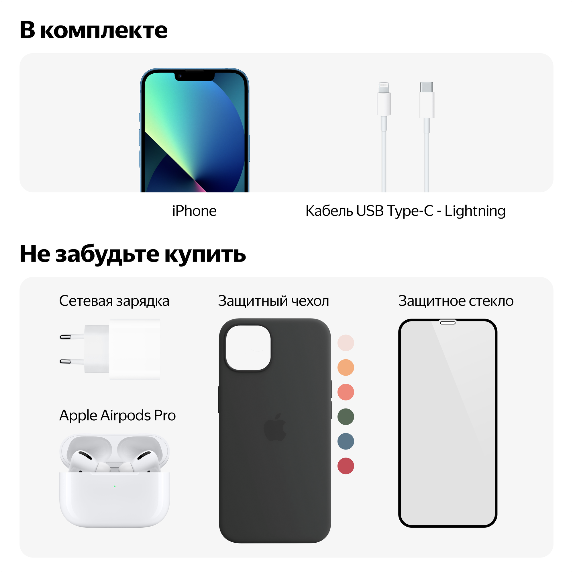 Смартфон Apple iPhone 13 128 ГБ, Dual: nano SIM + eSIM, синий