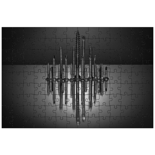 фото Магнитный пазл 27x18см."винты, город, архитектуры" на холодильник lotsprints