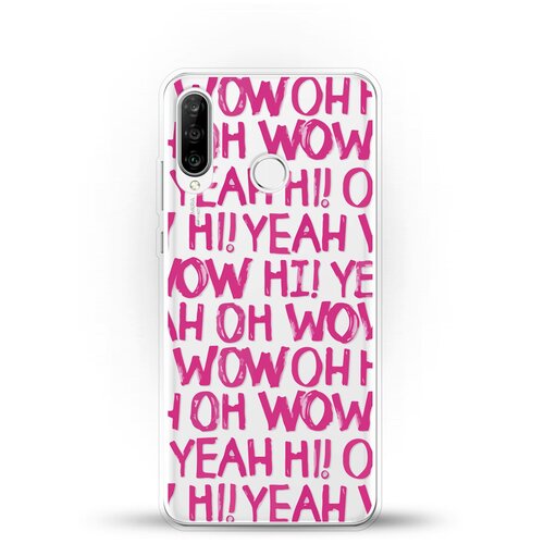фото Силиконовый чехол oh yeah на huawei p30 lite andy & paul