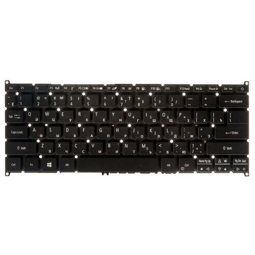 Клавиатура для ноутбука Acer Swift 3 SF314-51 SF314-51-52W2 SF314-51-31 Aspire S13 S5-371 pn 6B GKBN5001 5610₽