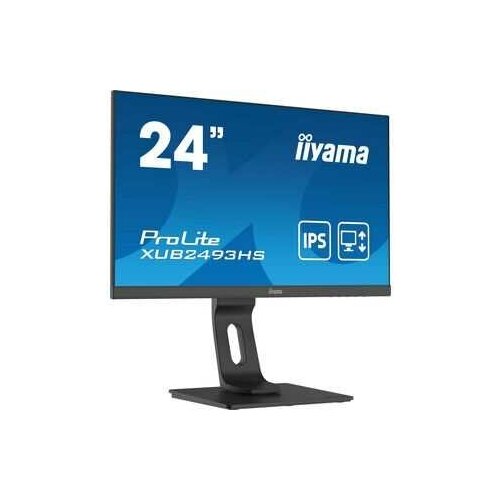 Монитор жидкокристаллический Iiyama Монитор LCD 24' 169 1920х1080FHD IPS, nonGLARE, 250cdm2, H178V178