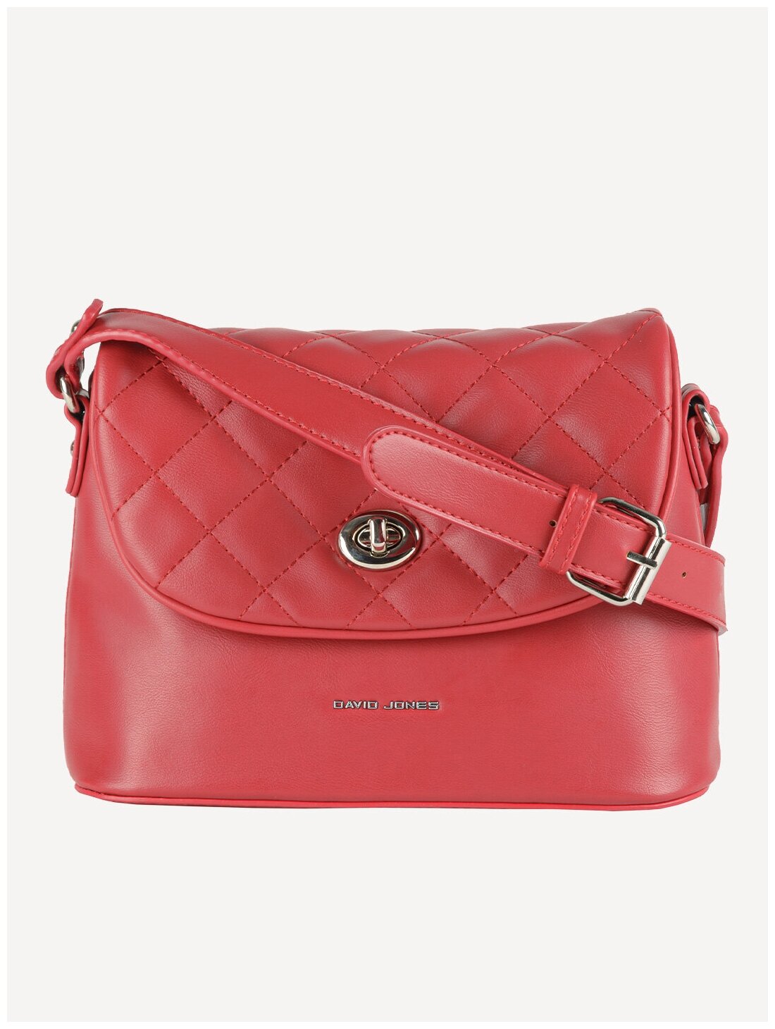 фото Сумка кросс-боди женская David Jones 6616DD2, красная
