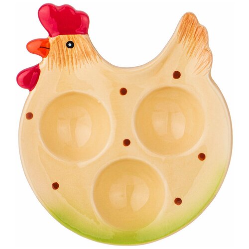 фото Тарелка для яиц primavera 15х13.5 см lefard (147095)