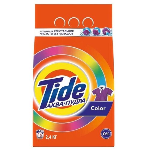 Стиральный порошок-автомат Tide Color 2.4кг, для цветного белья