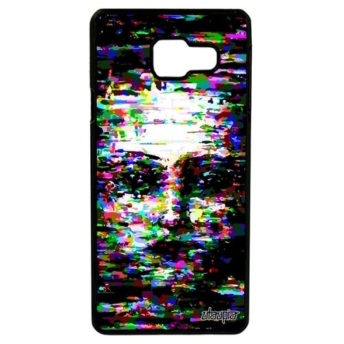 фото Защитный чехол для мобильного // samsung galaxy a3 2016 // "женское лицо" образ матрица, utaupia, серый