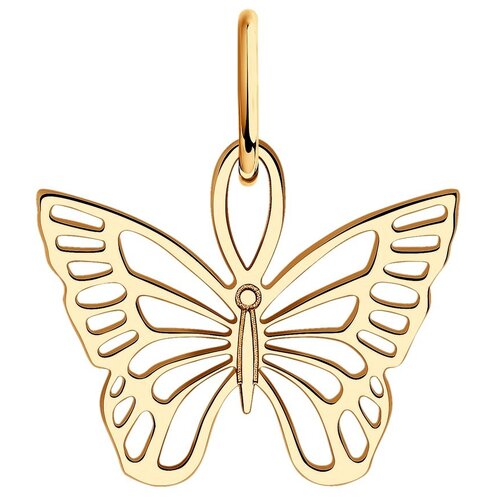фото Sokolov подвеска из золота «бабочка» 034625