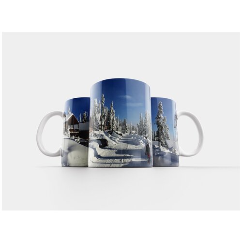 фото Кружка "зима, канада, британская колумбия" 320 мл lotsprints