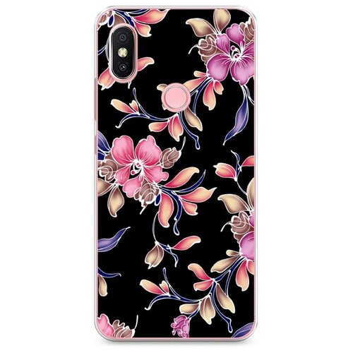 фото Силиконовый чехол "цветочный узор 8" на xiaomi redmi s2 (redmi y2) / сяоми редми с2 (редми y2) case place