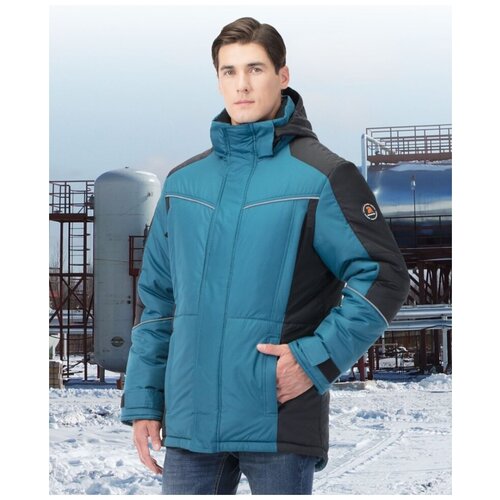 фото Куртка утеплённая "корсар" (морская волна) авангард