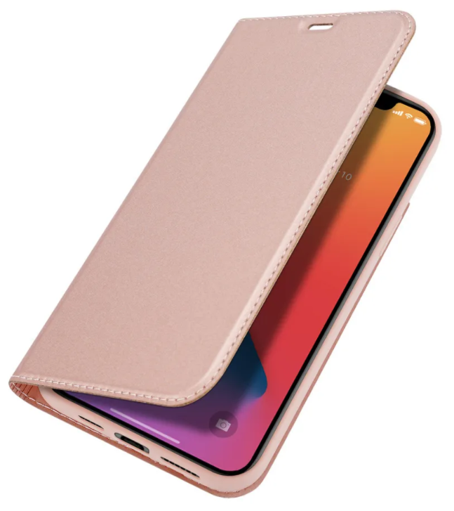 Чехол-книжка для iPhone 12 Pro Max (6.7), DU DU, боковой, розовый