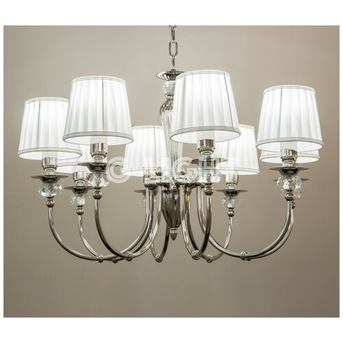 Люстра G-Light 9868/8 Nickel, Gold, Matt Silver