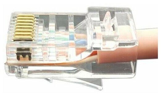 Коннектор RJ-45 (8P8C) cat.5e Hyperline - фото №4