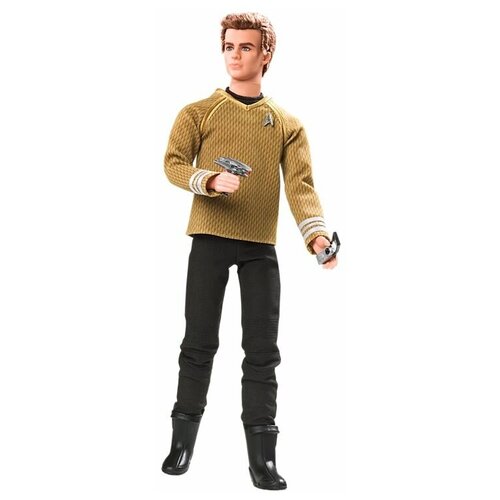 Кукла Barbie Ken as Captain Kirk (Барби Кен Капитан Кирк) фигурка star trek доктор леонард боунс маккой конструктор для мальчиков