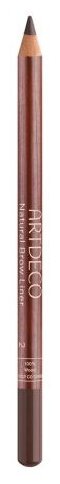 ARTDECO Карандаш для бровей Natural Brow Liner, оттенок 2 medium brunette