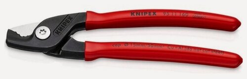 Изображение товара Кабелерез Knipex KN-9511160 StepCut, 15 мм (50 мм, AWG 1/0), L-160 мм