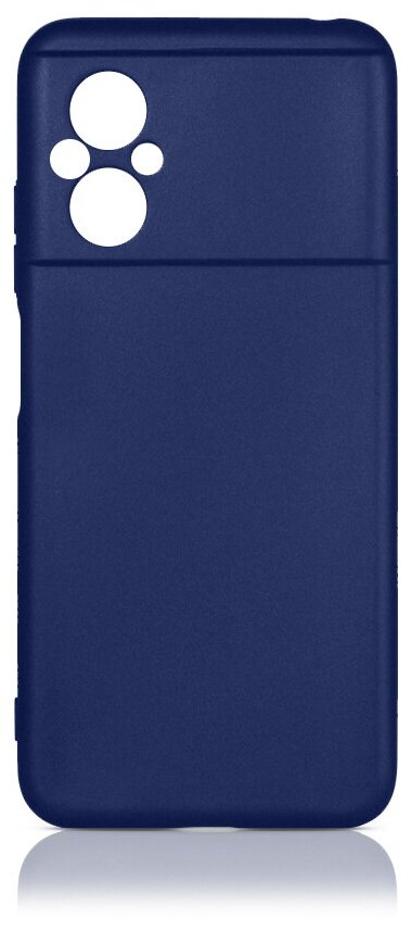 Силиконовый чехол для Poco M5 DF poCase-11 (blue)