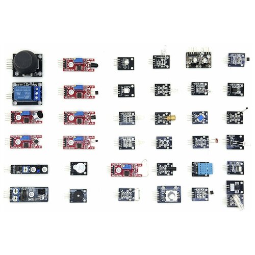 фото Набор для моделирования ардуино (arduino) sensor kit 37 шт.