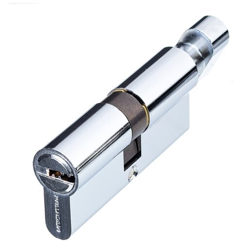 Цилиндр Palladium 70 C BK CP 70 (35х35) мм ключ/вертушка хром