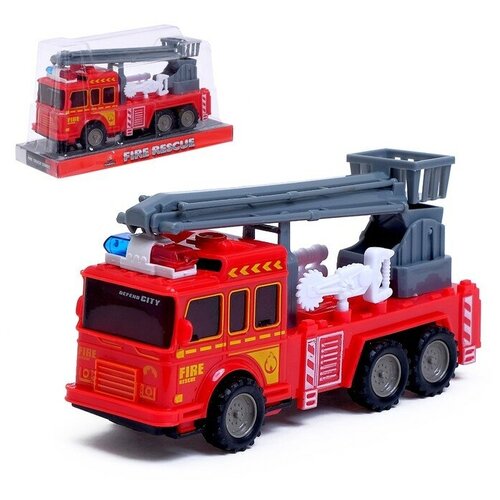 Машина инерционная «Пожарная служба», микс