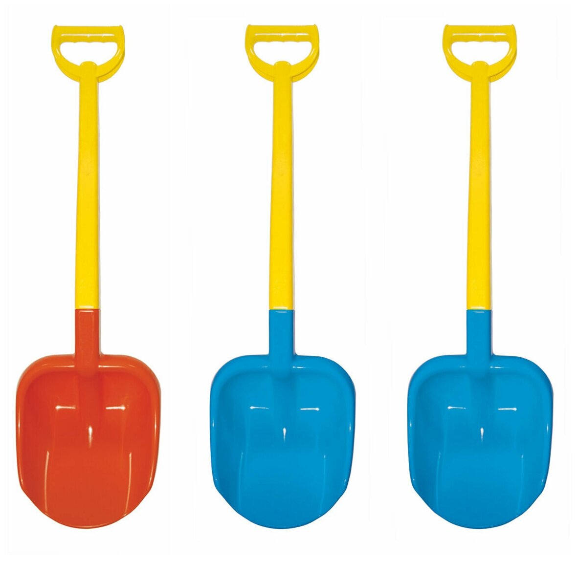 Игрушки для песочницы для снега Детская лопатка для песка 66 см -3 шт