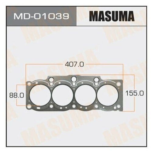 Md-01039_прокладка Гбц! Toyota Celica/Camry 2.2 5s-Fe 90-96 Masuma арт. MD-01039