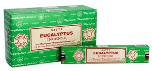 Фото Ароматические палочки - благовония Satya Eucalyptus (Эвкалипт), 15 гр