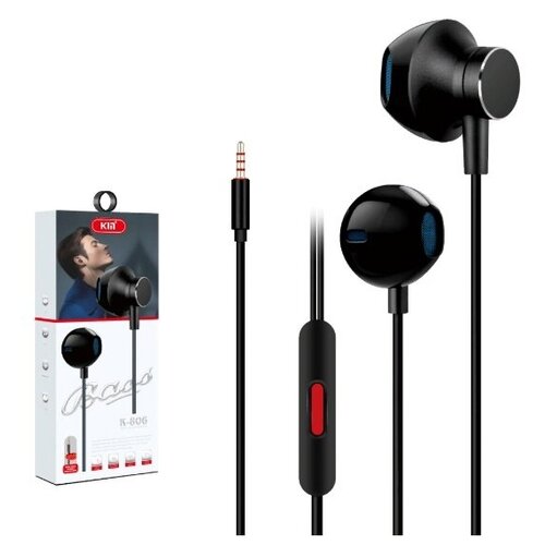 Гарнитура проводная K-806высокое качество звукавнутриканальные 33000₽