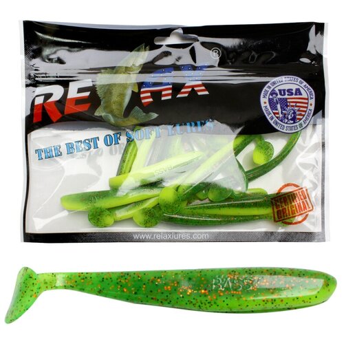 Силиконовая приманка для рыбалки RELAX - Риппер BASS 2,5
