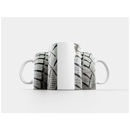 фото Кружка "зимняя шина, профиль, ступать" 320 мл lotsprints
