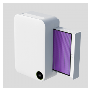 Антибактериальный фильтр для приточного воздухоочистителя Xiaomi SmartMi Fresh Air System Wall Mounted White (XFXT02-FLG) - фото №7