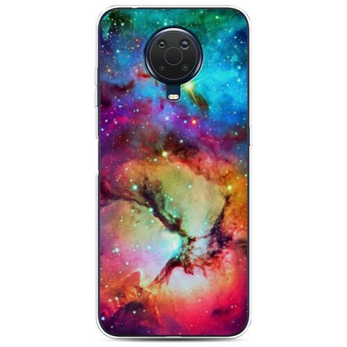 фото Силиконовый чехол "смешание цвета в космосе" на nokia nokia g20 / нокия g20 case place