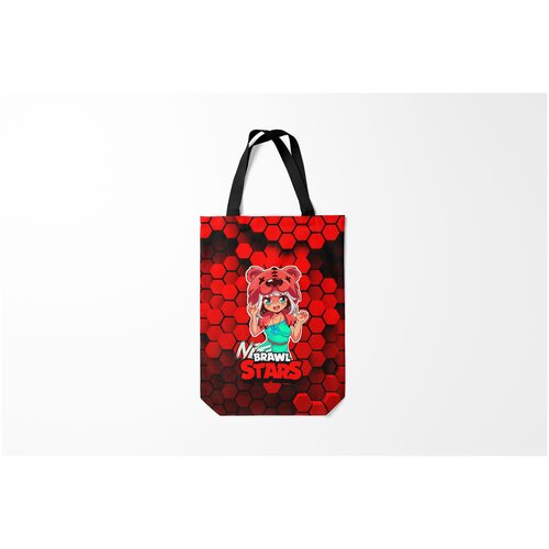 фото Сумка-шоппер / 31х42 см / геймерам / brawl stars nita burnettie