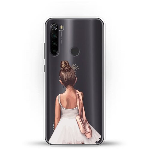 фото Силиконовый чехол юная балерина на xiaomi redmi note 8t andy & paul