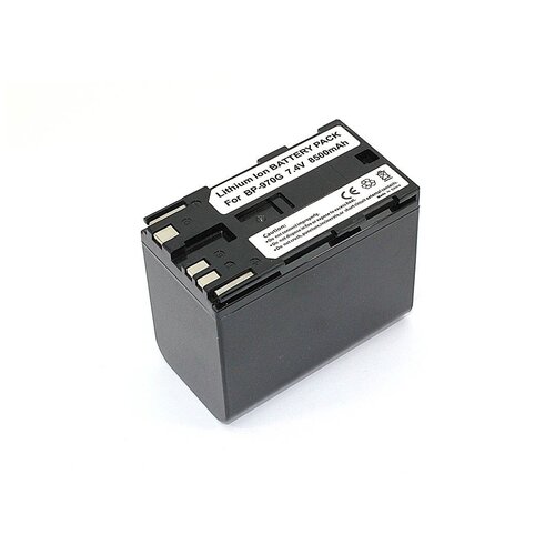 фото Аккумуляторная батарея для видеокамеры canon eos c (bp-970g) 7,4v 8500mah oem