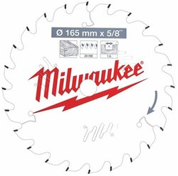 Лучшие Пильные диски и переходные кольца Milwaukee