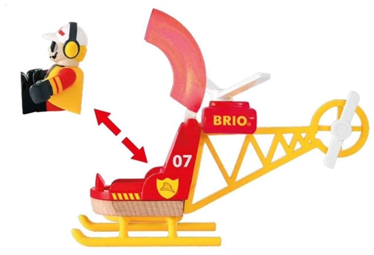 Игровой набор Brio Спасательный вертолет - фото №2