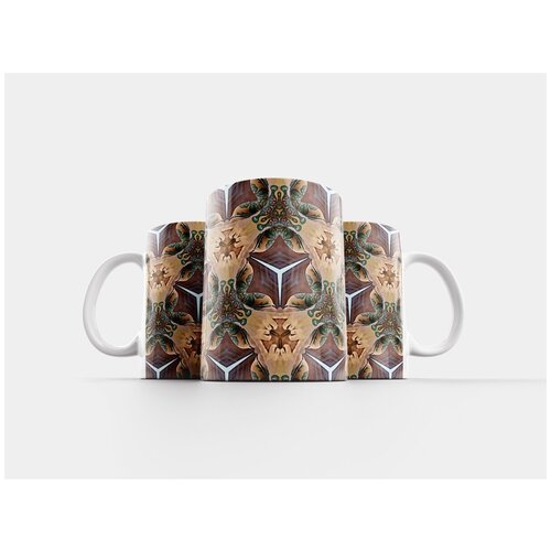 фото Кружка "шаблон, рука, держать" 320 мл lotsprints