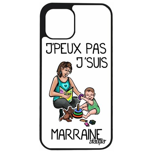 фото Чехол для мобильного apple iphone 12 pro, "не могу - стала крестной!" семья юмор utaupia