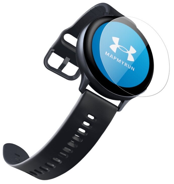 Защитная пленка MyPads дляарт-часов Samsung Galaxy Watch Active2 40 SM-R830 глянцевая