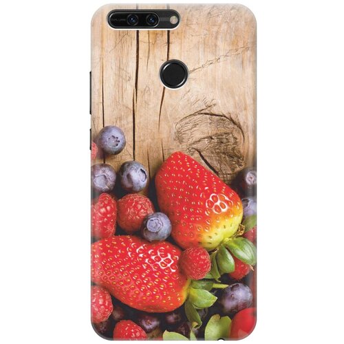 фото Силиконовый чехол на honor 8 pro / хонор 8 про с принтом "дерево фруктов" gosso