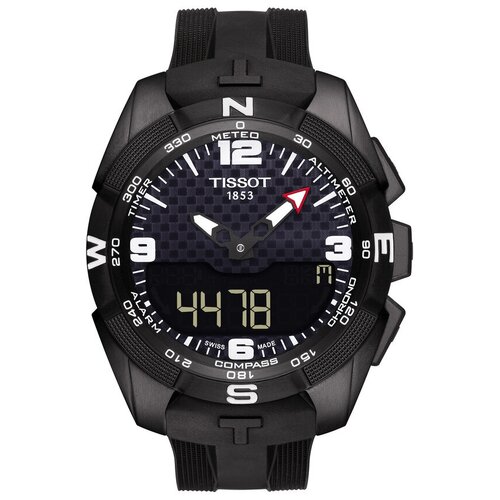 фото Наручные часы tissot t0914204705701, синий, черный