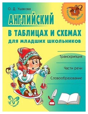 НачШкола(Литера)(о) Английский д/мл. школьников в таблицах и схемах (Ушакова О. Д.)