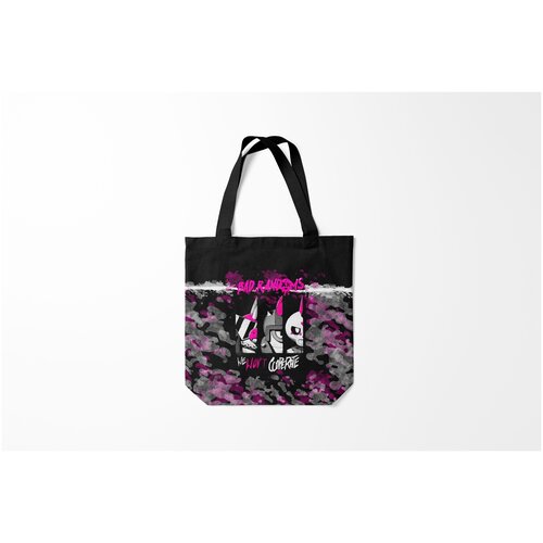 фото Сумка-шоппер / 40х40 см / геймерам / brawl stars bad randoms burnettie